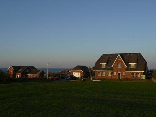 Haus Nordlicht Ferienwohnung *Auer Lun* Nebel Extérieur photo